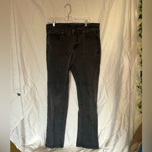 A-Line Black Faded Glory Jeans